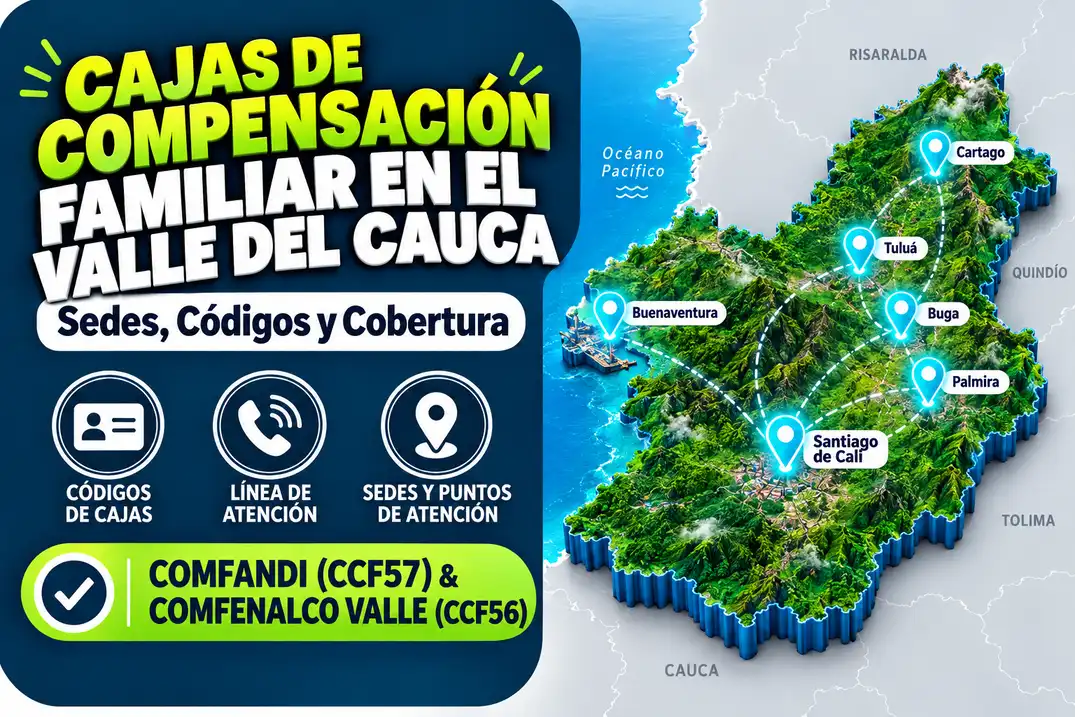 Caja de Compensación Familiar del Valle del Cauca: Guía de Códigos y Contacto