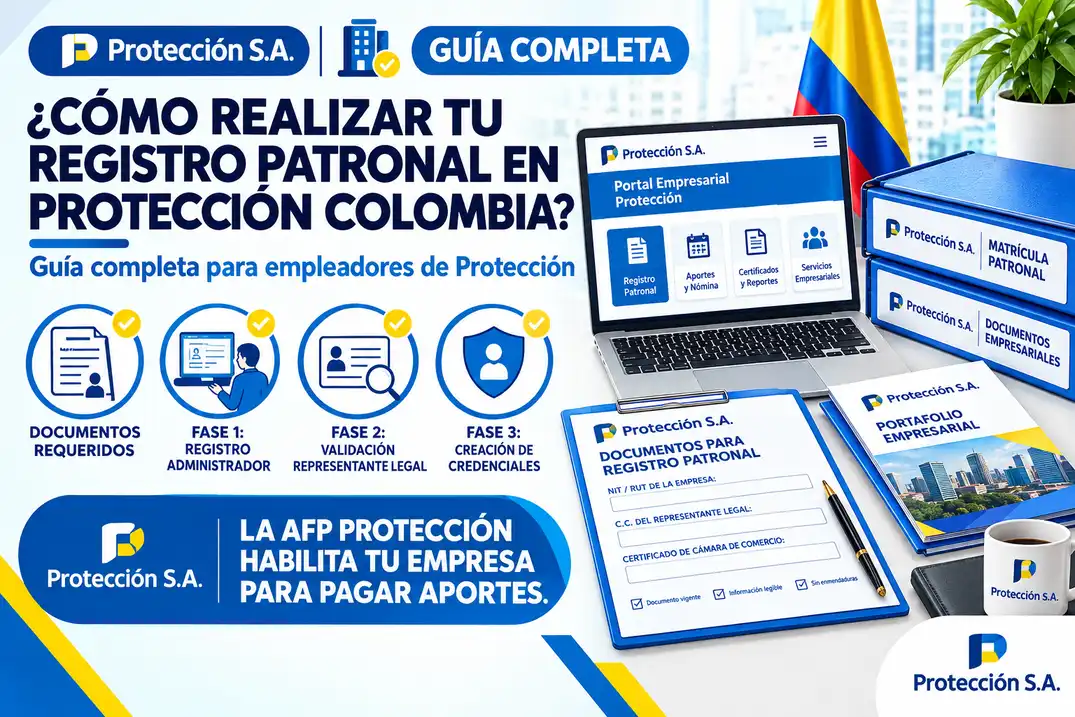 Registro patronal en Protección: Guía para empleadores Colombia