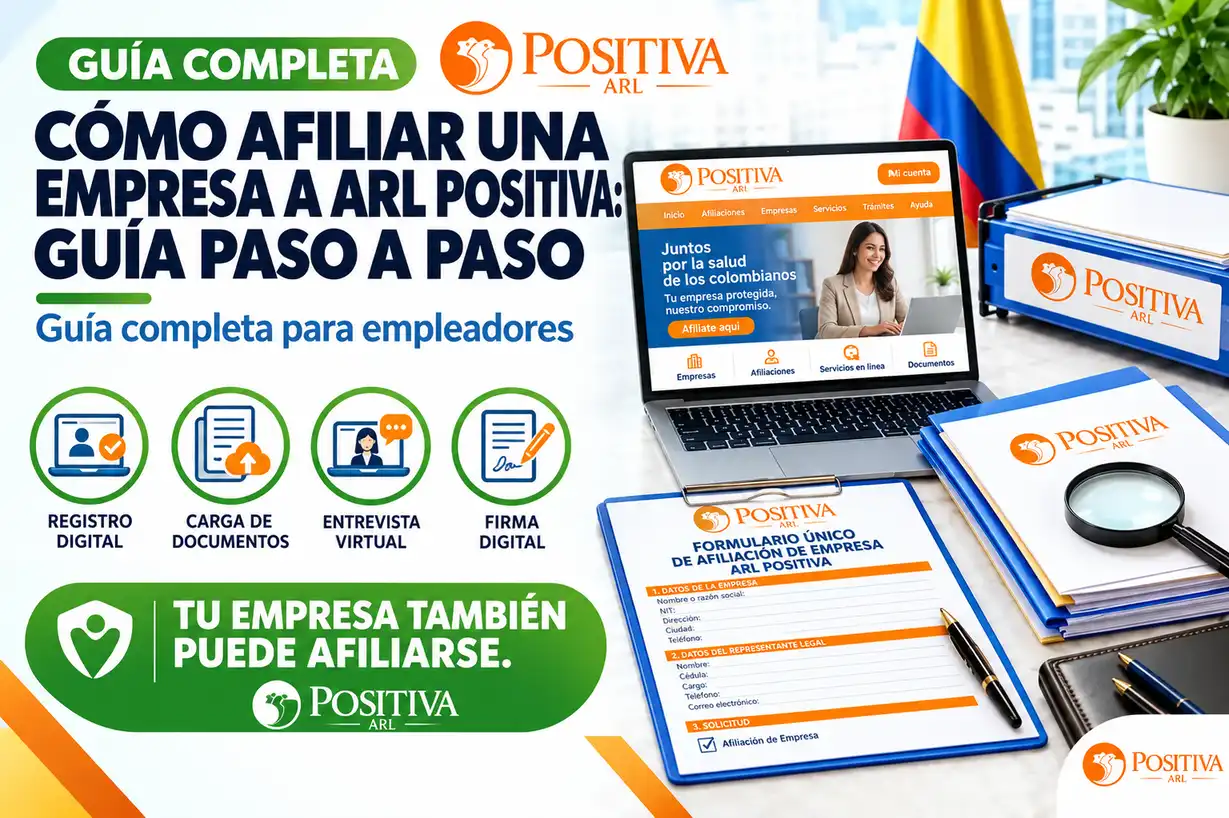 Afiliación de empresas a la ARL Positiva: Guía integral