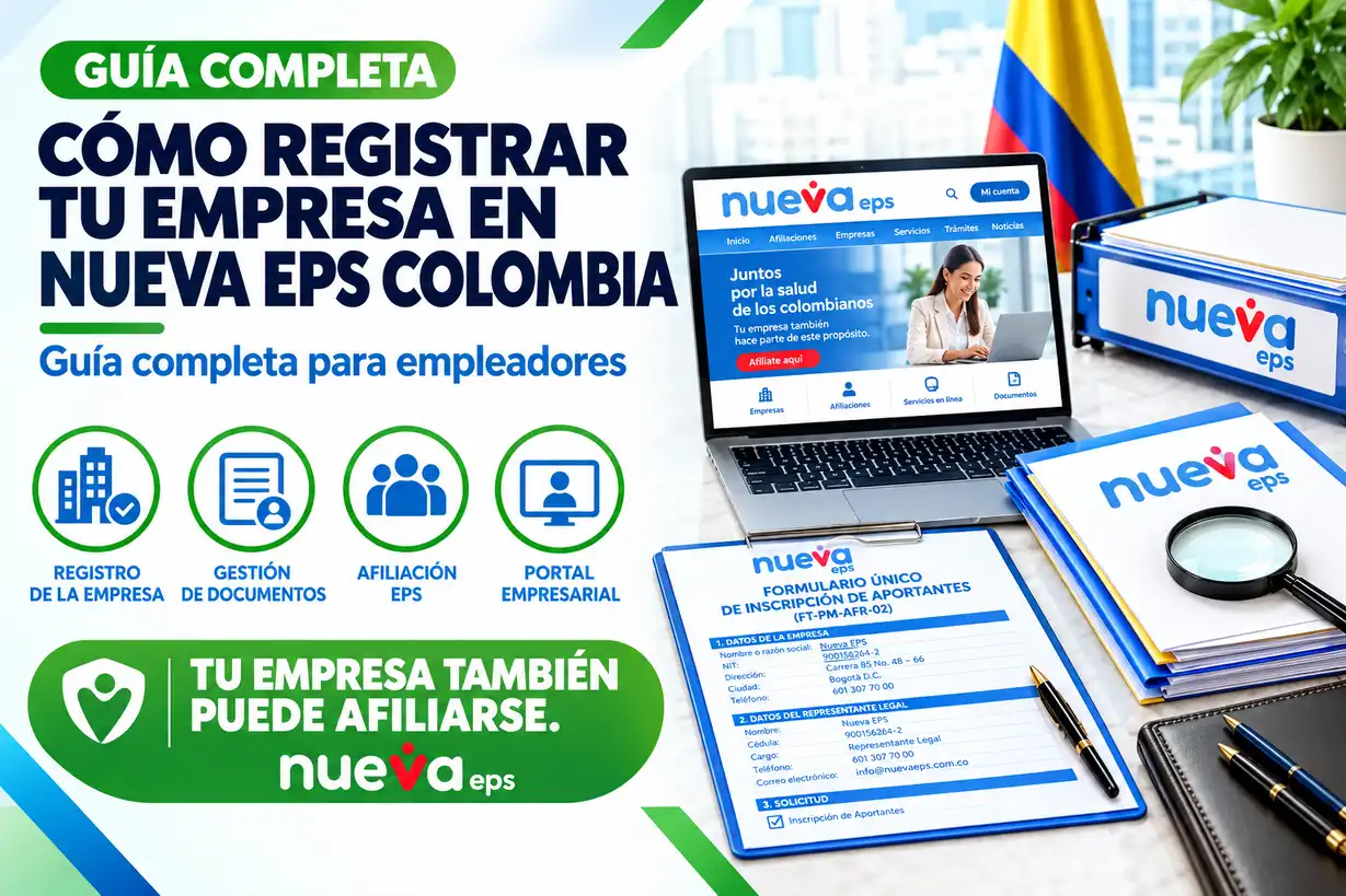 Cómo Registrar tu Empresa como Aportante en Nueva EPS Colombia
