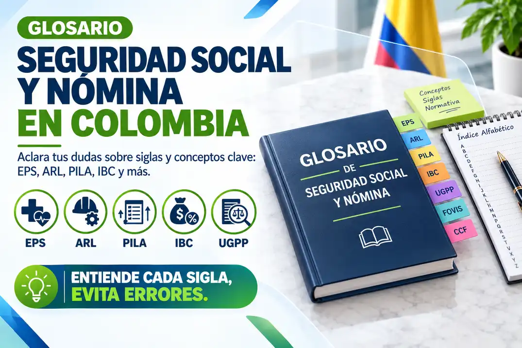 Glosario de Seguridad Social y Nómina en Colombia