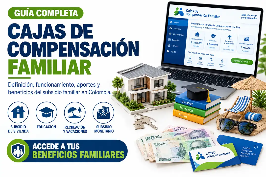 Cajas de Compensación Familiar: Definición, Funcionamiento, Aportes y Beneficios