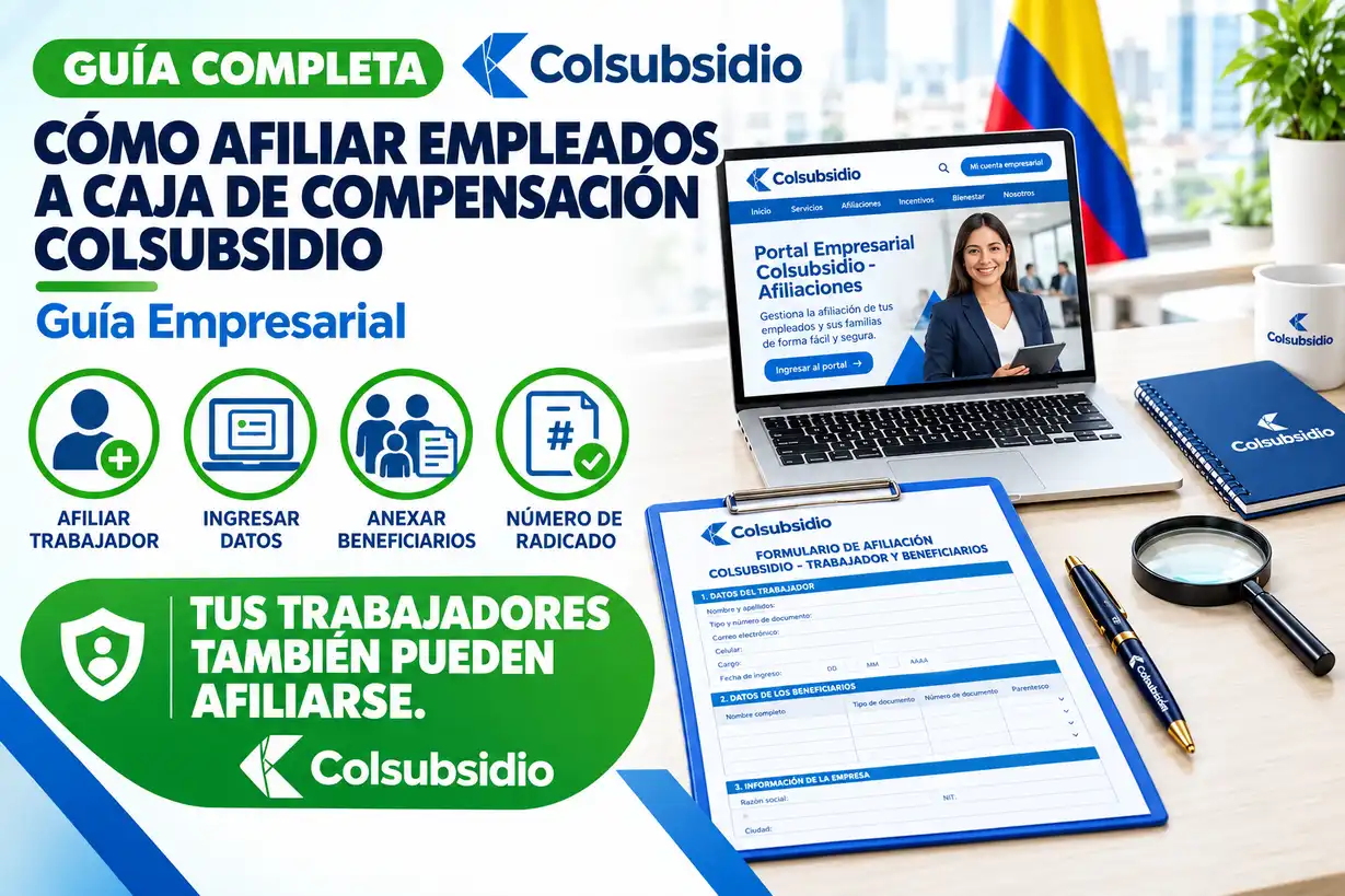 Como Afiliar Empleados a Caja De Compensación Colsubsidio: Guía Empresarial