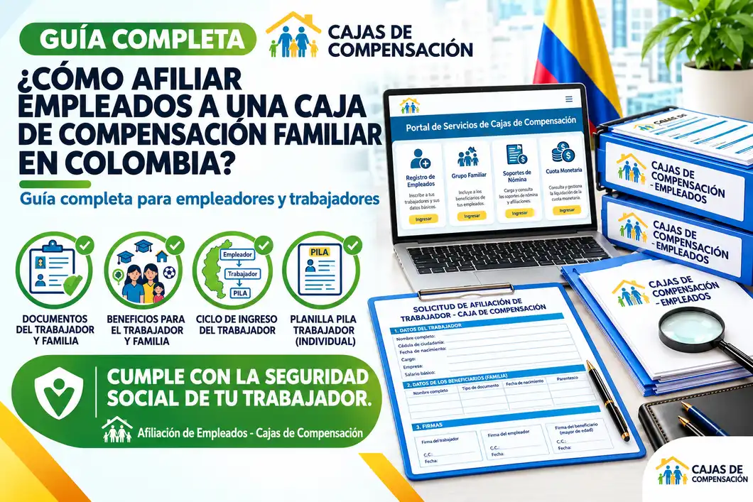 Cómo Afiliar Empleados a una Caja De Compensación Familiar en Colombia
